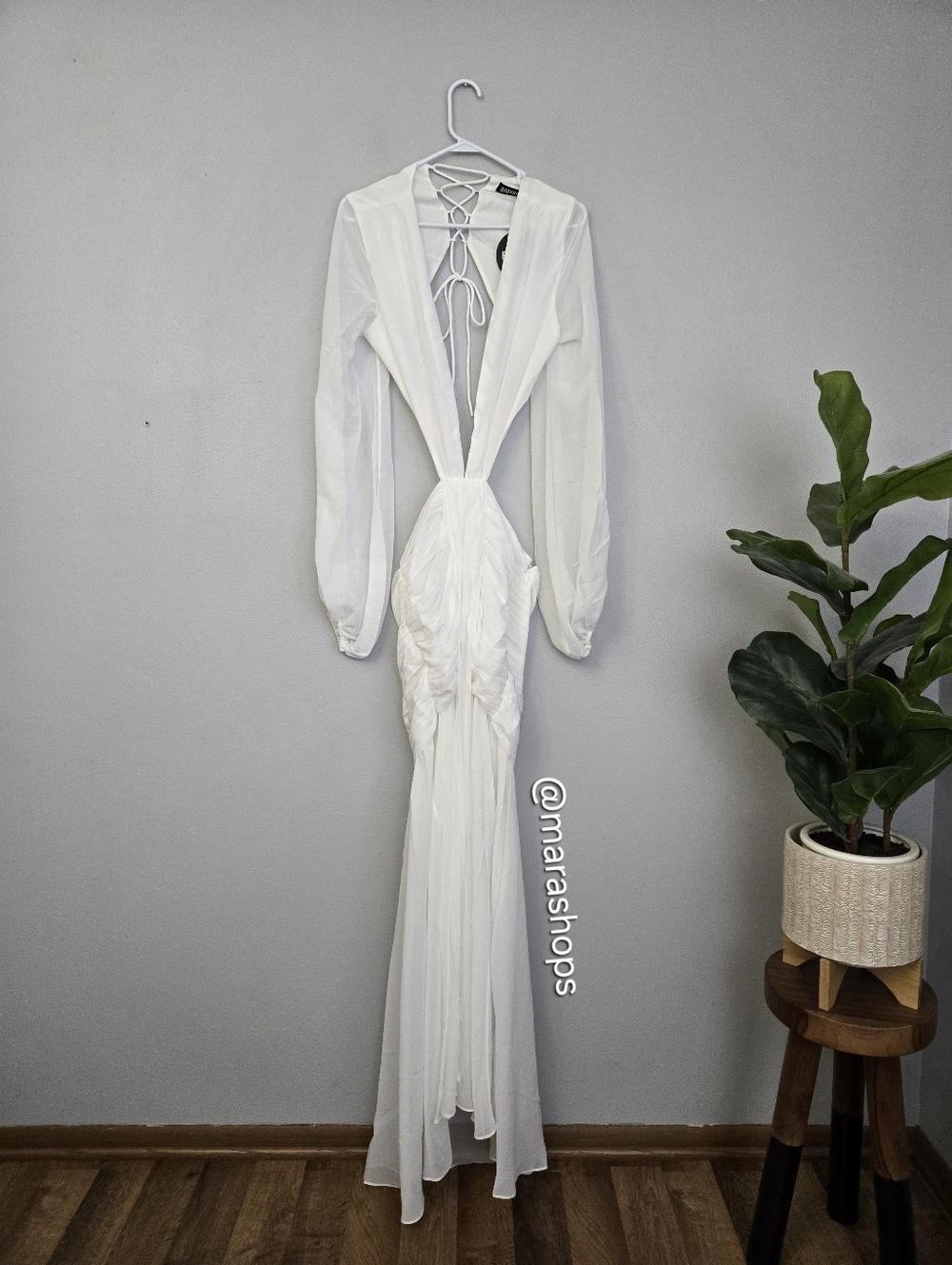 BabyBoo Andrina Maxi Dress Ivory - Picture 3 of 9